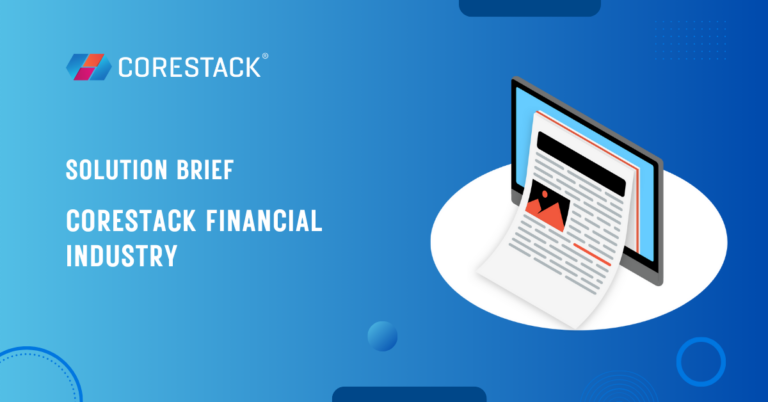 CoreStack Financial Industry - Solution Brief