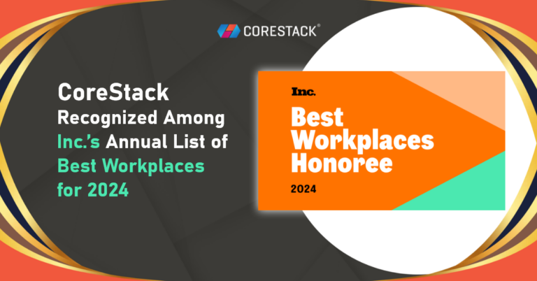 CoreStack Recognized Among Inc.’s Annual List of Best Workplaces for 2024