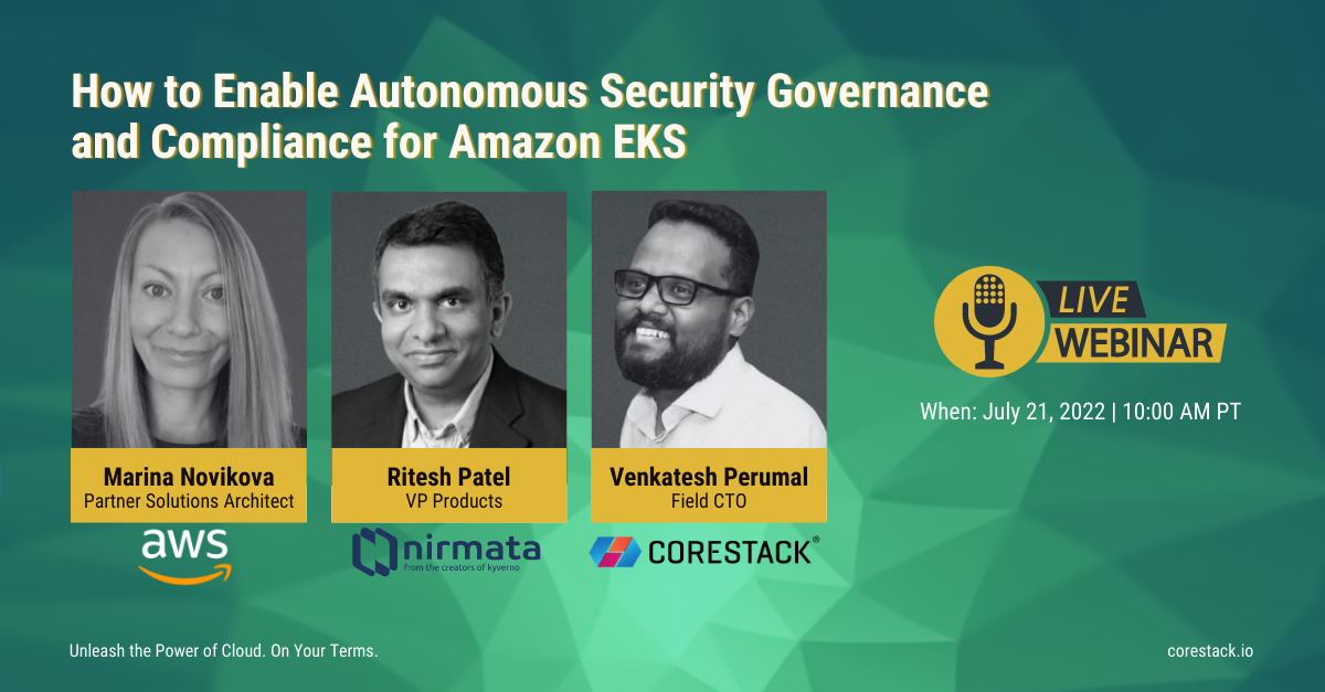 How to Enable Autonomous Security Governance and Compliance for Amazon EKS