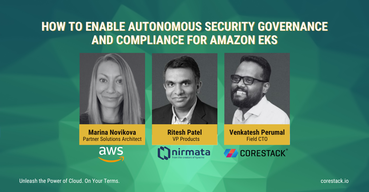 How to Enable Autonomous Security Governance and Compliance for Amazon EKS